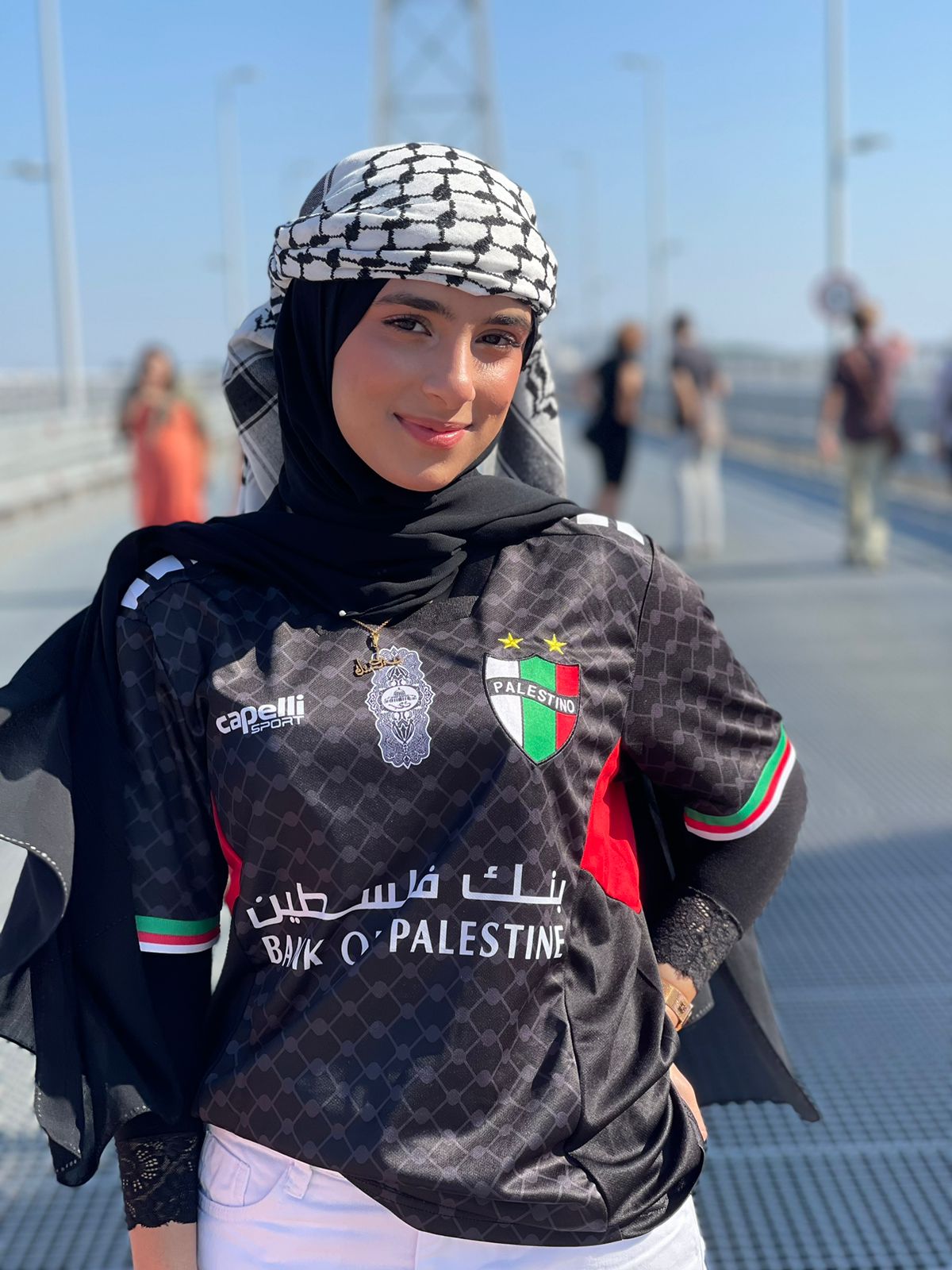 Camiseta Do Palestino FC 23/24 Loja Al Baraka