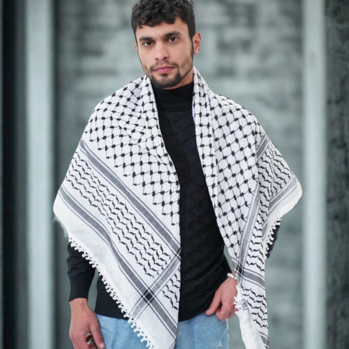 Kufyia Original Palestina Hirbawi - Loja Al Baraka