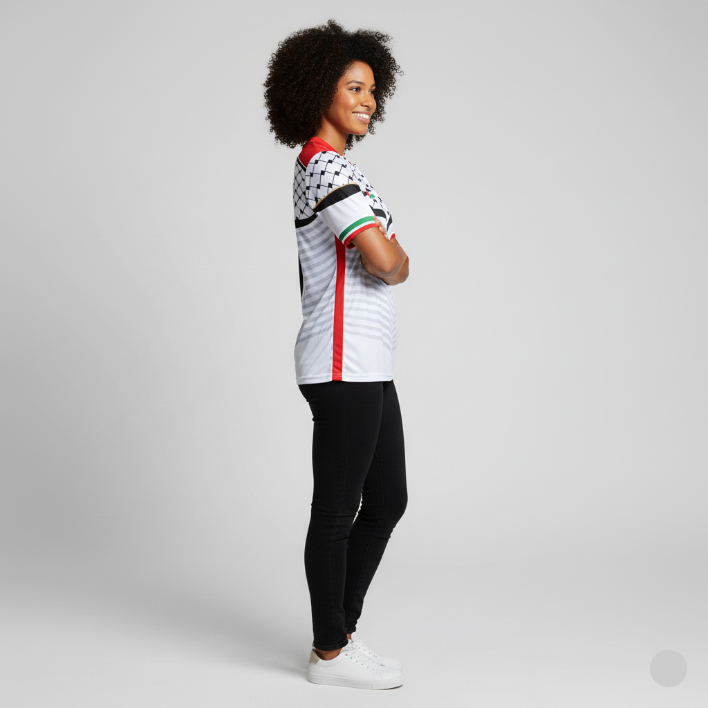 Camiseta Da Seleção Palestina - Loja Al Baraka