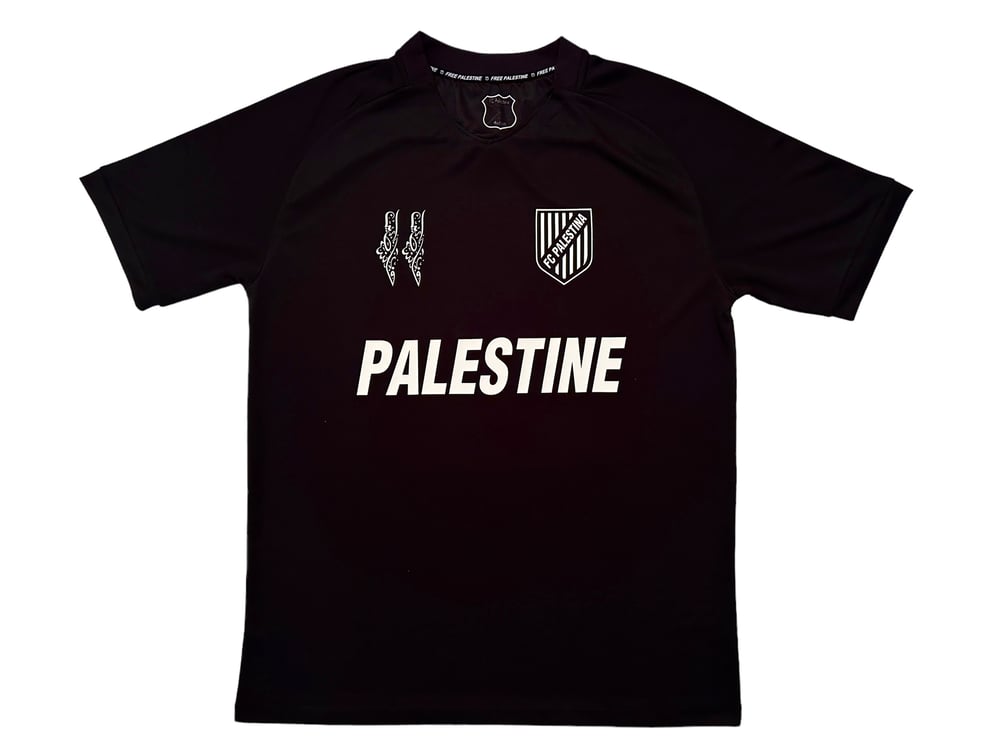 Camisa de Futebol Palestina Edição Preta (Inglês)