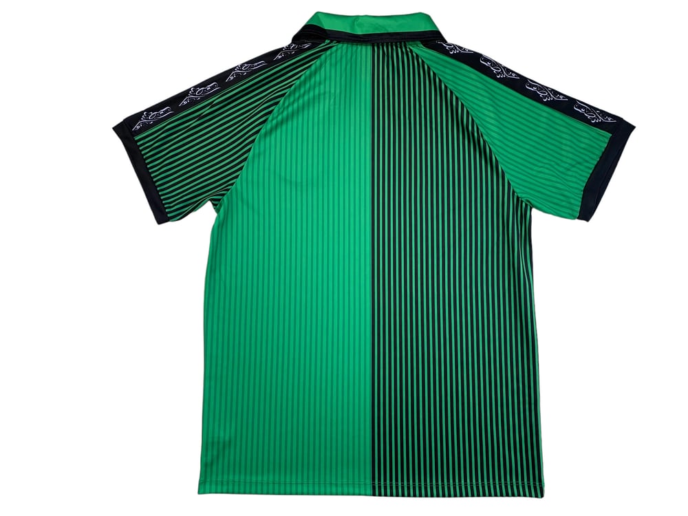 Camisa de futebol retrô verde Palestina (Dinamarca)