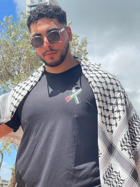 Camiseta Símbolo de Paz Palestina - Loja al Baraka - EM ESTOQUE