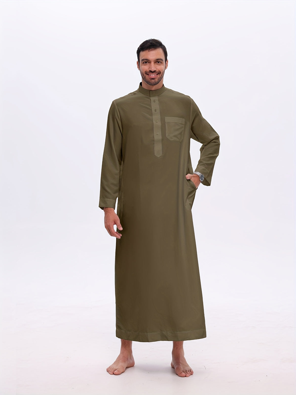 Al Haramain Thobe Masculino Árabe - Loja Al Baraka