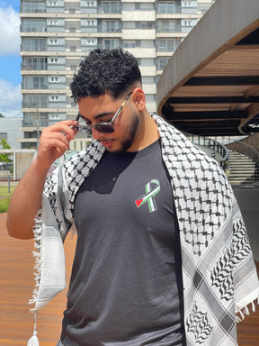 Camiseta Símbolo de Paz Palestina - Loja al Baraka - EM ESTOQUE