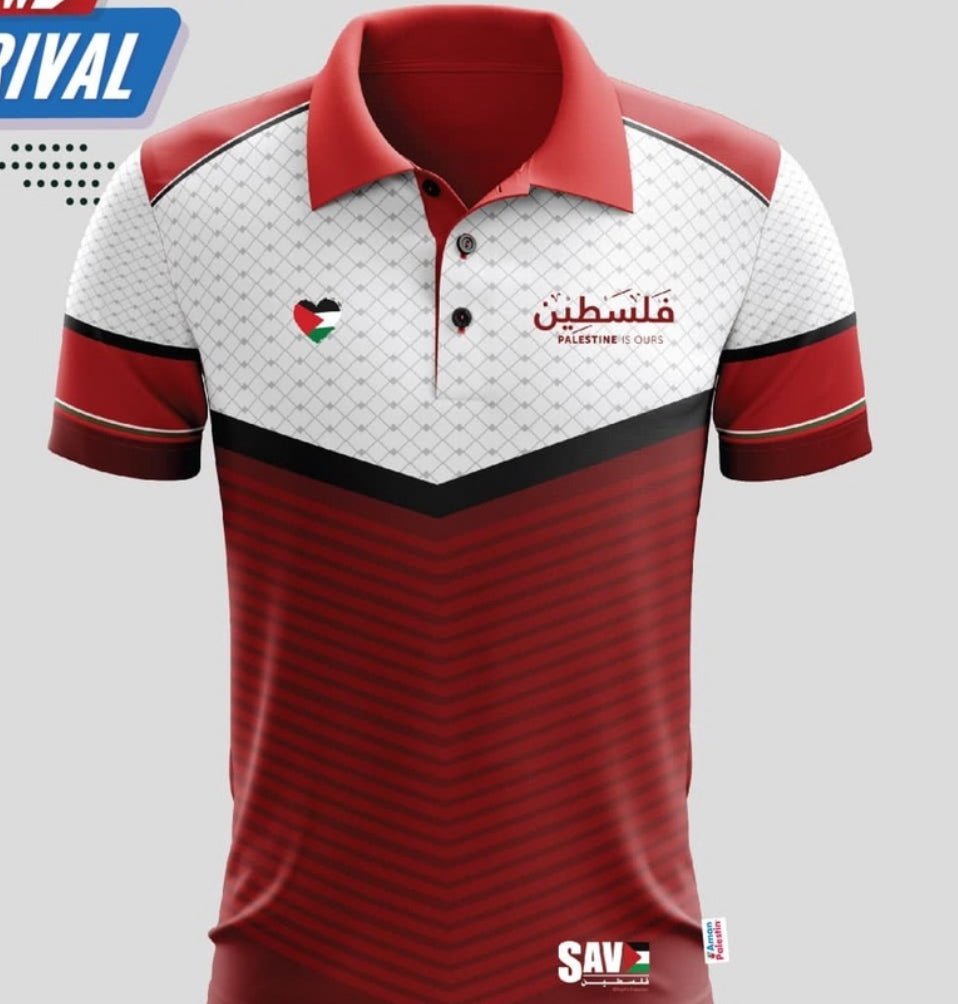 Camisa Polo Palestina - Loja Al Baraka