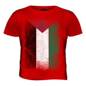 Camiseta Masculina 3D Com Bandeira Da Palestina - Loja Al Baraka