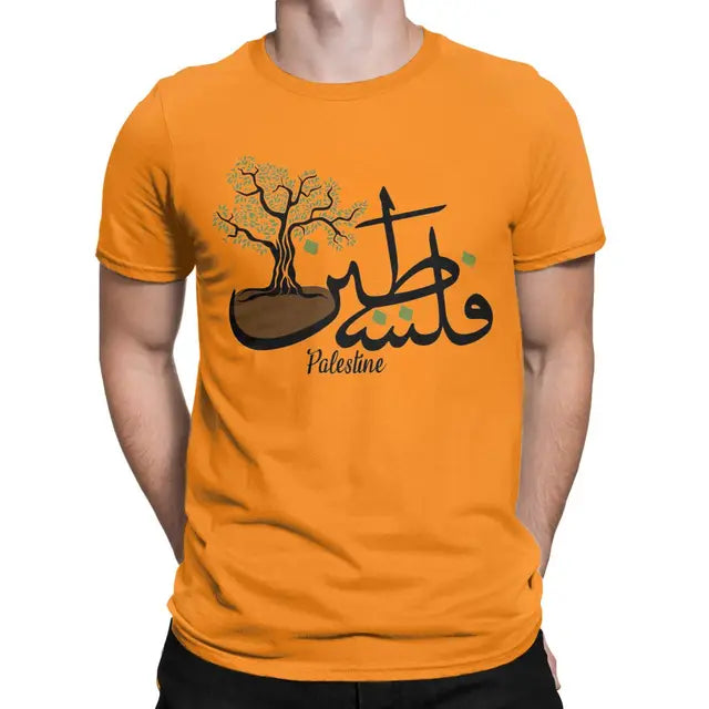 Camiseta Árvore Oliveira - Raiz Palestina - Loja Al Baraka