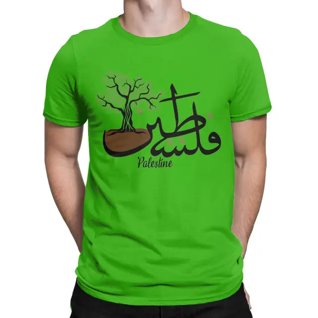 Camiseta Árvore Oliveira - Raiz Palestina - Loja Al Baraka