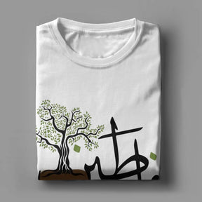 Camiseta Árvore Oliveira - Raiz Palestina - Loja Al Baraka