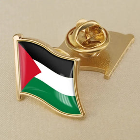 Broche Da Bandeira Da Palestina - Loja Al Baraka