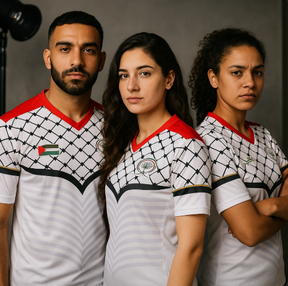 Camiseta Da Seleção Palestina - Loja Al Baraka