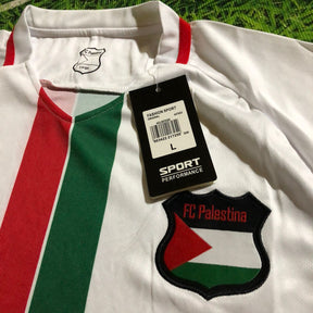 Camiseta da Seleção Palestina De Futebol Branca - Loja Al Baraka