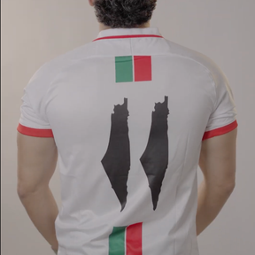 Camiseta da Seleção Palestina De Futebol Branca - Loja Al Baraka