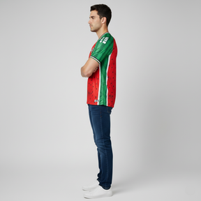Camiseta da Seleção Palestina Melancia Lançamento 2025 - Loja Al Baraka