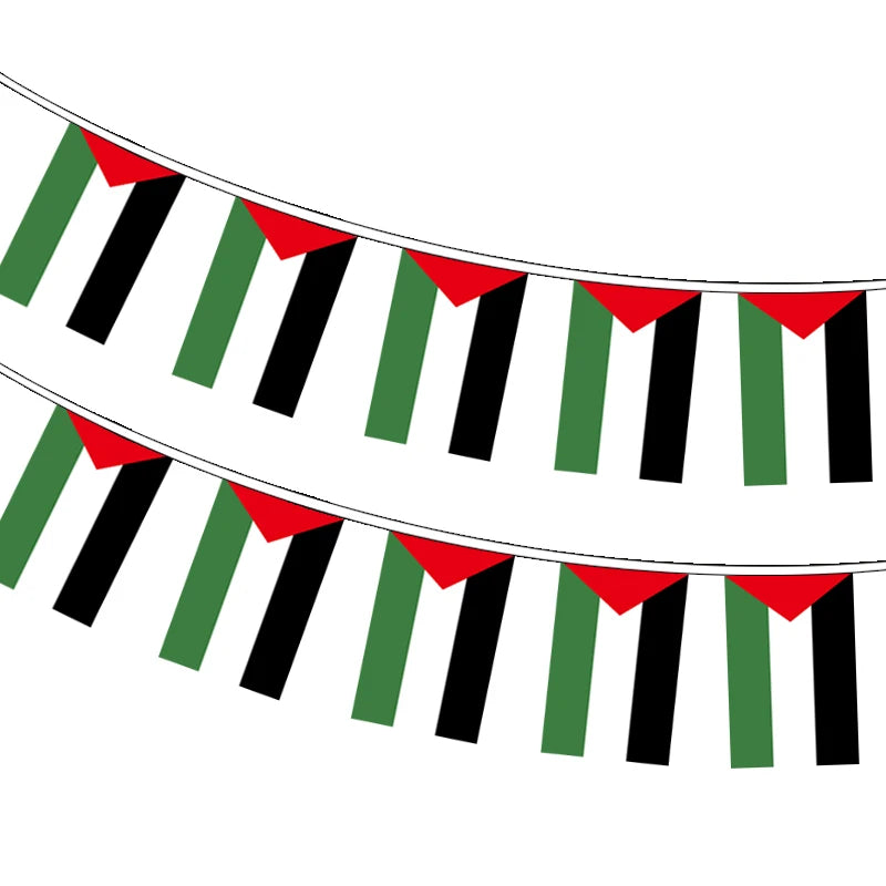 Varal De Bandeira Da Palestina - Loja Al Baraka