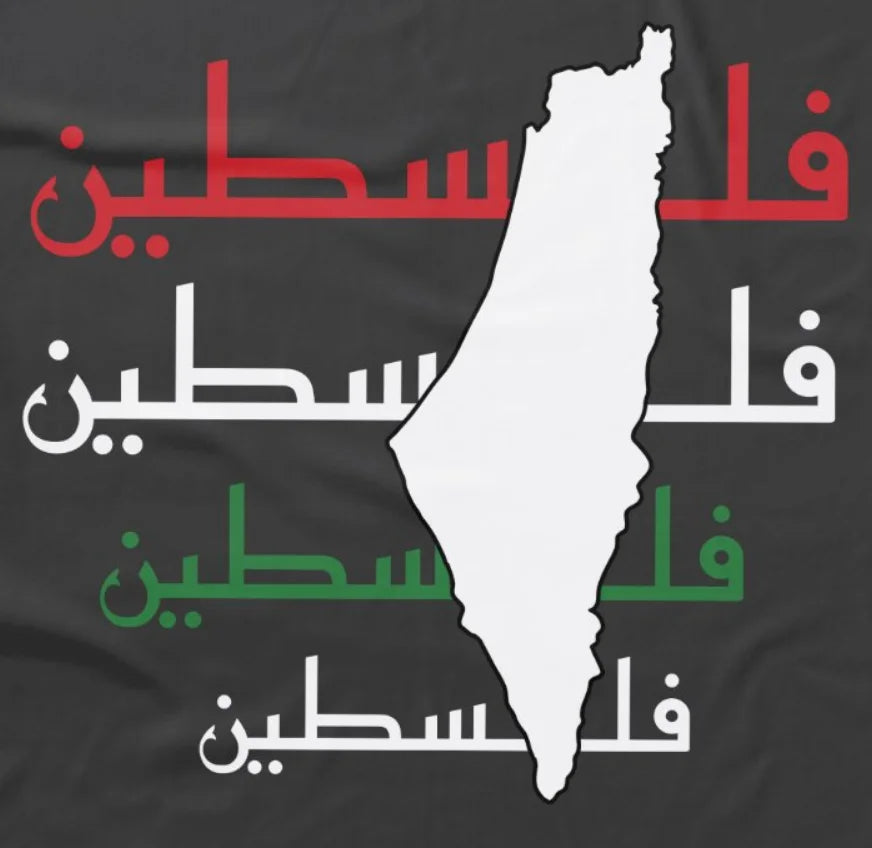 Moletom Comemorativo Mapa Palestina - Loja Al Baraka