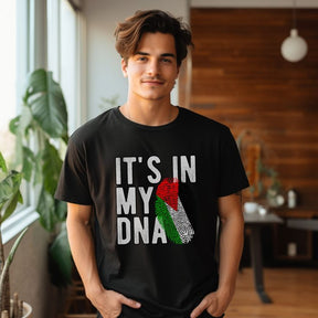 Camiseta Palestina é o Meu DNA - Loja Al Baraka