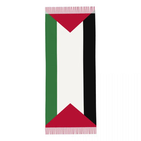 Lenço com Bandeira da Palestina e Kufyia Palestina - Loja Al Baraka