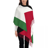 Lenço com Bandeira da Palestina e Kufyia Palestina - Loja Al Baraka