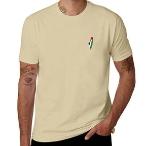 Camiseta Slim com o Mapa da Palestina - Loja Al Baraka