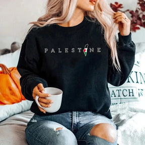 Moletom sem Capuz Palestine - Loja Al Baraka - Pré Venda