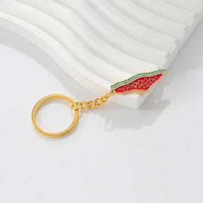 Kit -Acessórios Palestinos Dourados