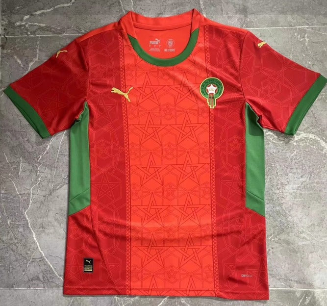 Camiseta da Seleção de  Marrocos Home 2025 - Loja Al Baraka