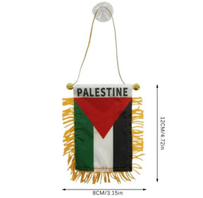 Bandeira Palestina de Decoração - Loja Al Baraka