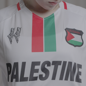Camiseta da Seleção Palestina De Futebol Branca - Loja Al Baraka