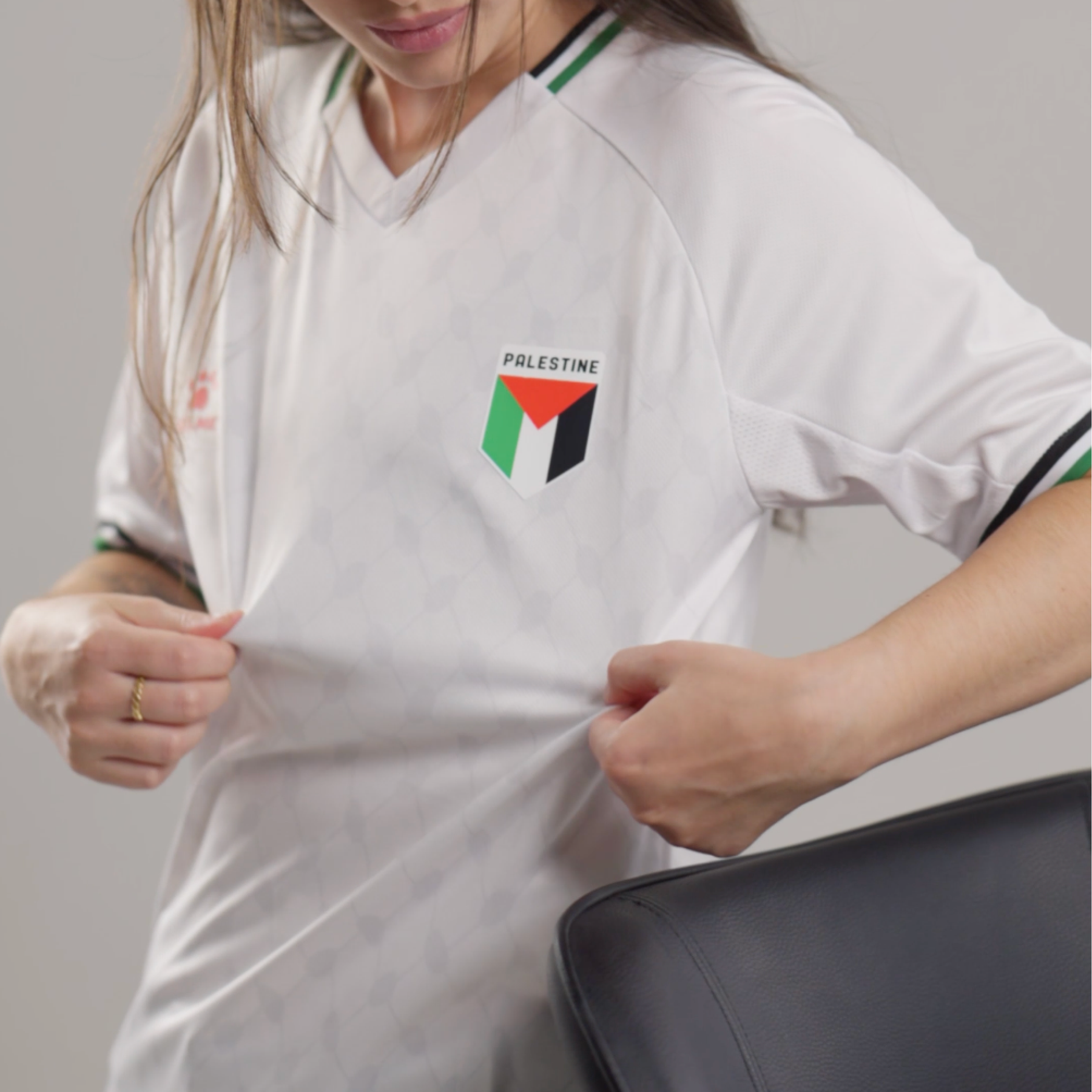Camiseta Branca da Seleção Palestina 25/26 – Loja Al Baraka