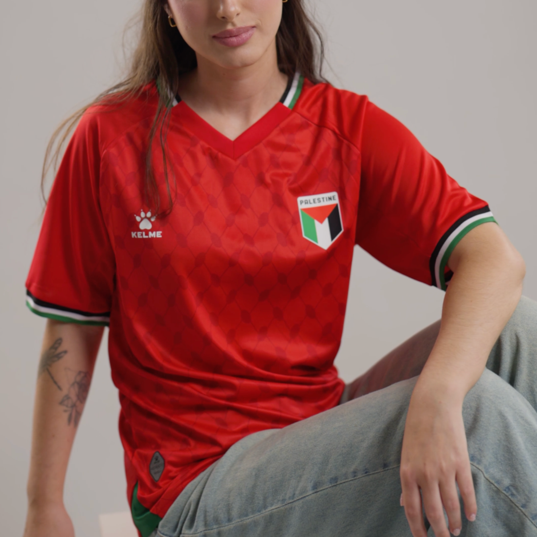 Camiseta Da Seleção Palestina 25/26 - Loja Al Baraka