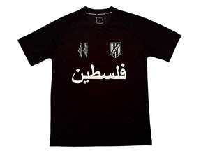 Camisa de Futebol Palestina Edição Preta (Árabe)