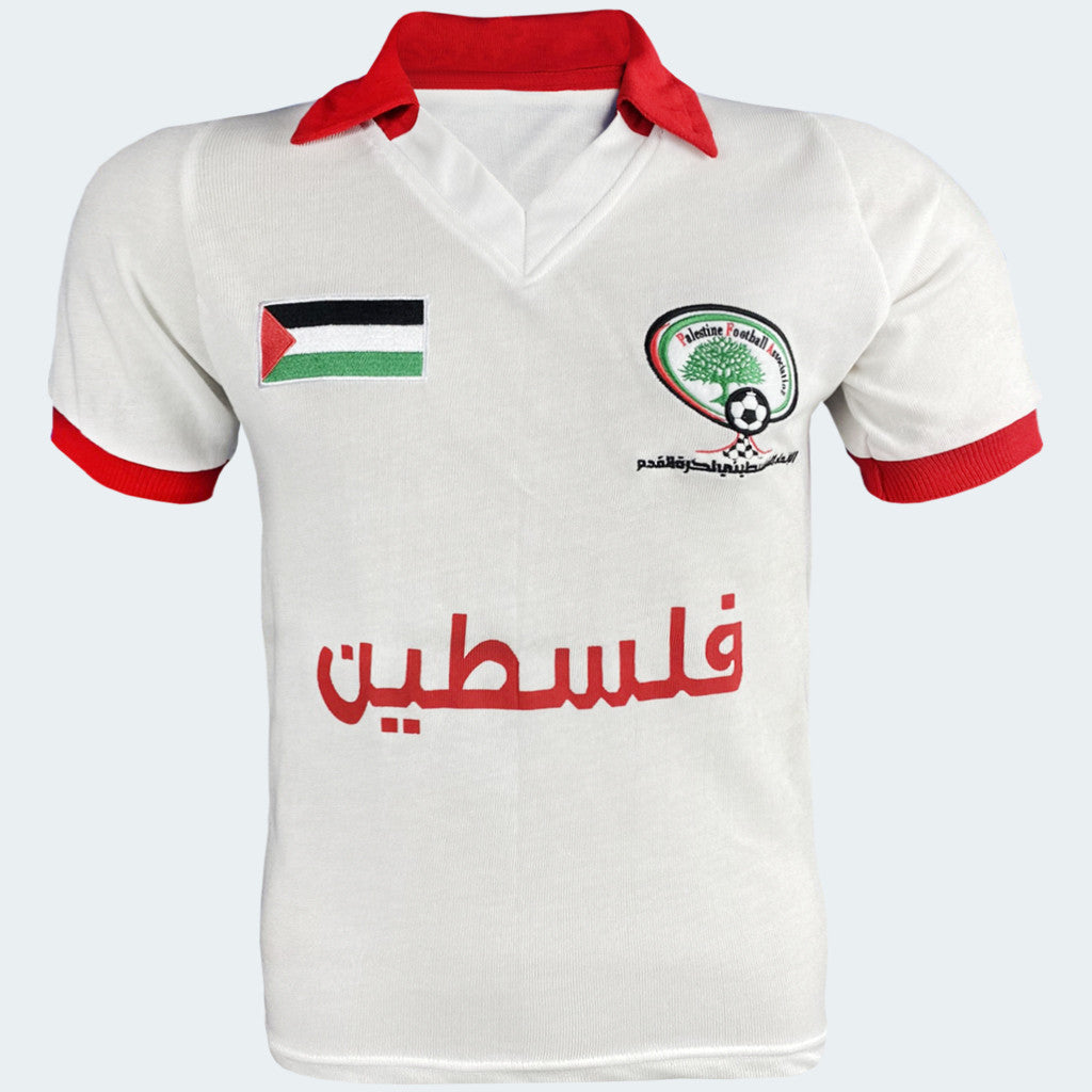 Camisa Retrô Palestina Com Gola V - Loja Al Baraka