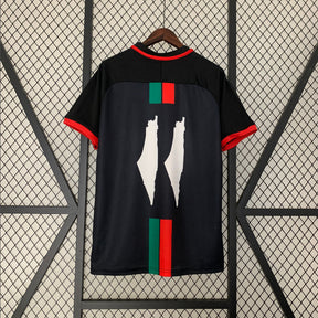 Camiseta da Seleção Palestina De Futebol Preta - Loja Al Baraka