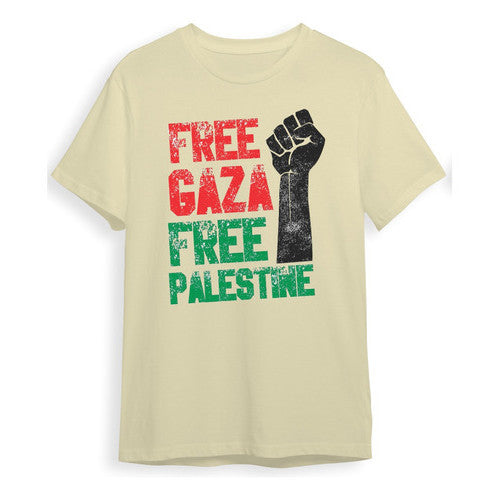 Camiseta Palestina Livre e Gaza Livre - Loja Al Baraka