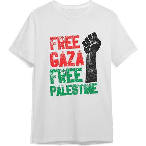 Camiseta Palestina Livre e Gaza Livre - Loja Al Baraka