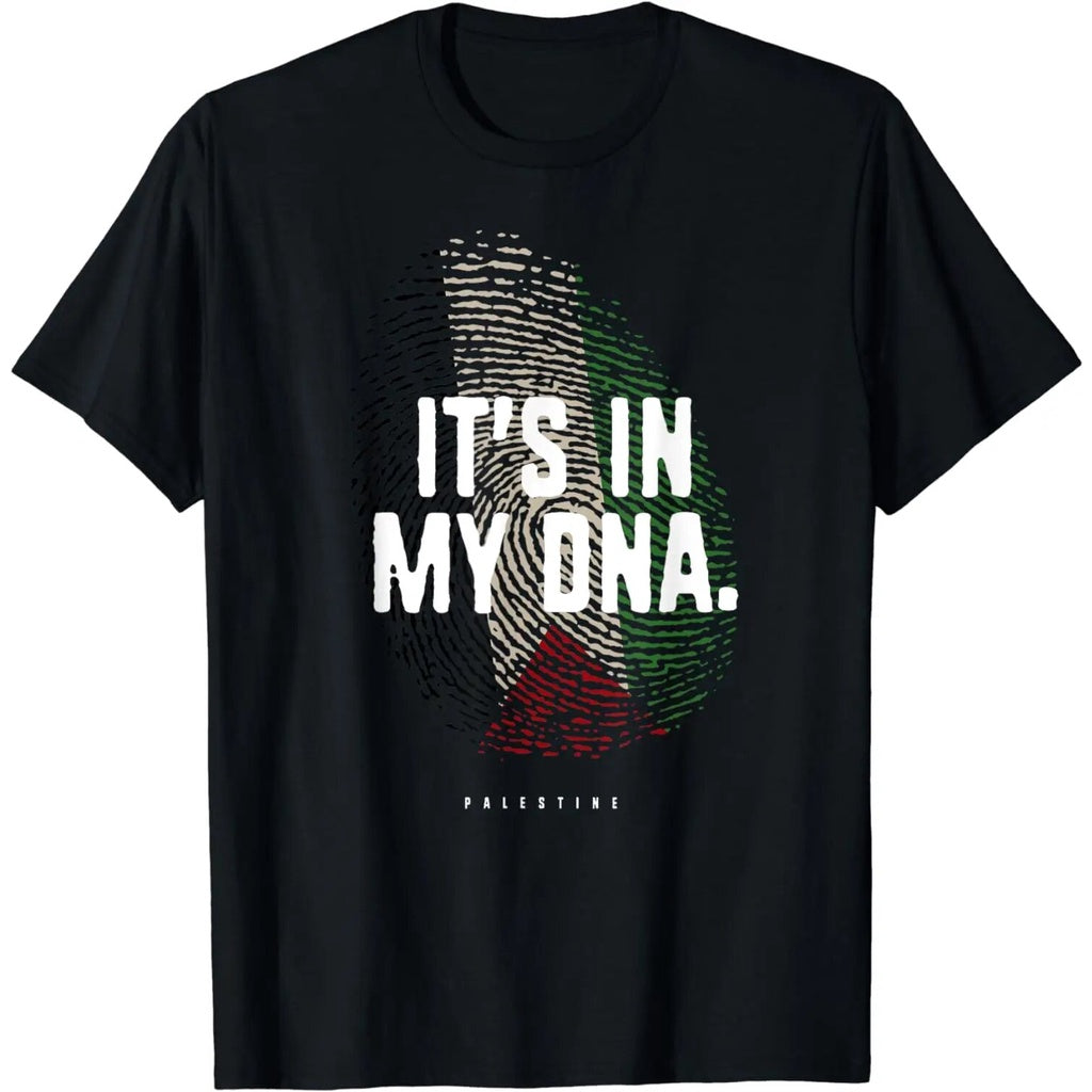 Camiseta Palestina é o Meu DNA - Loja Al Baraka